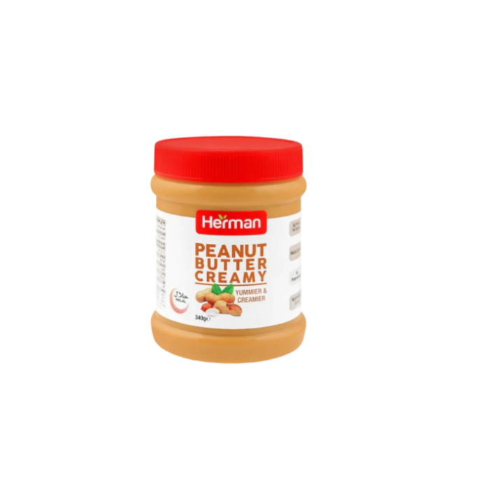 Herman Peanut Butter Creamy 12x340g