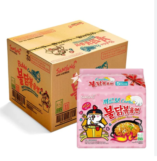 Samyung Carbonara Noodles 5x8x140g