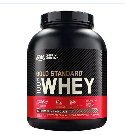 Optimum Nutrition Gold Standard 100% Whey Extreme Milk Chocolate Protein Powder 5lb