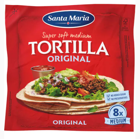 Santa Maria Original Soft Tortilla 320g