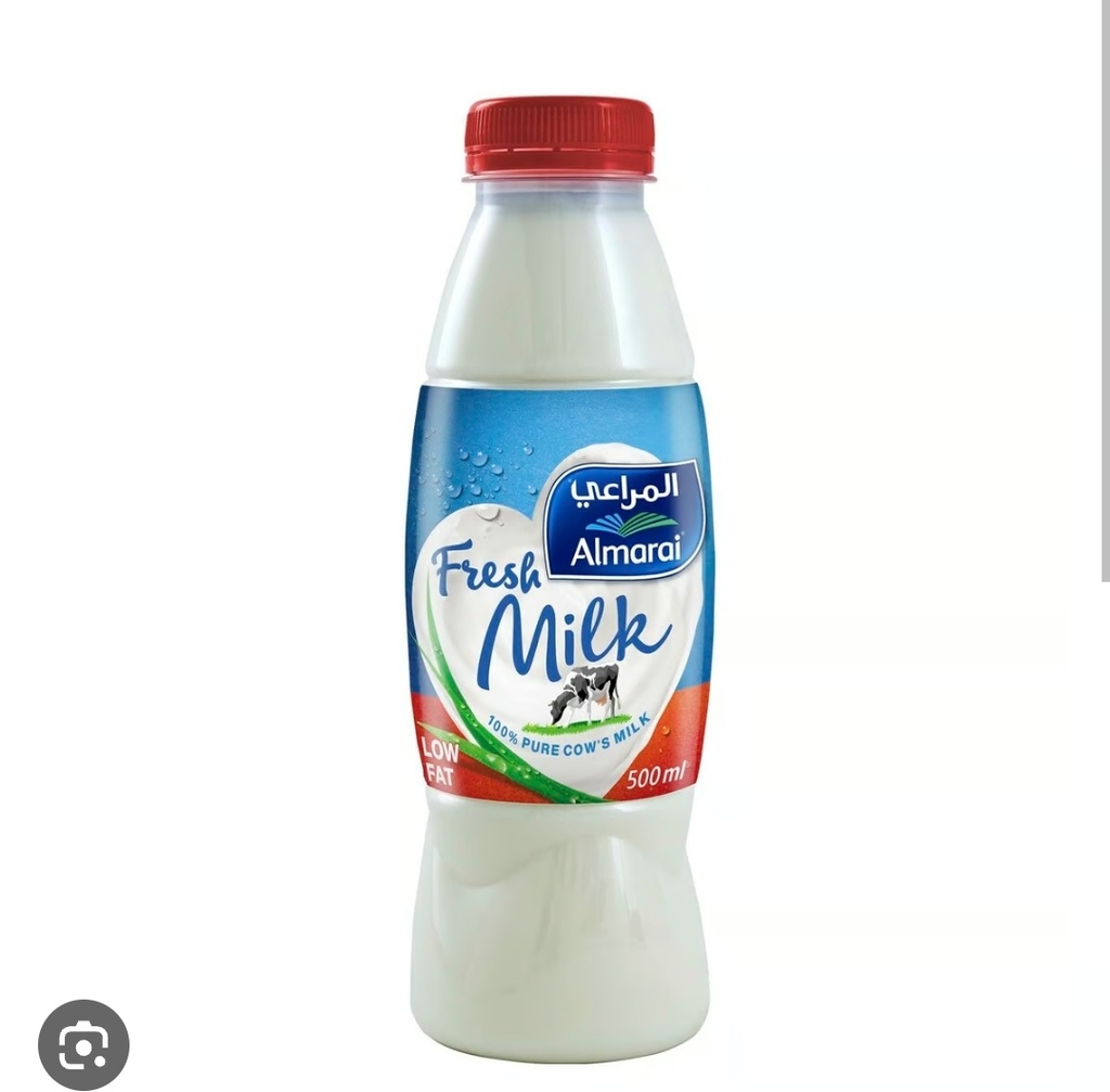 AL MARAI LOW FAT FRESH MILK 500ML 