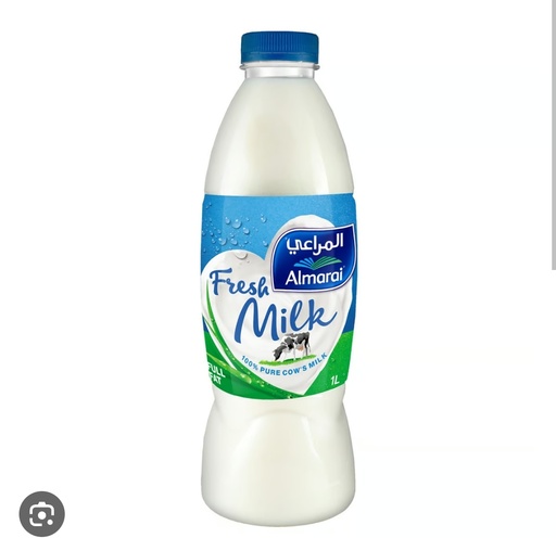 [DAI005] AL MARAI FULL FAT 100% FRESH MILK 1LTRS
