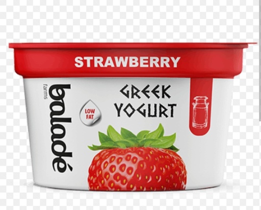 [DAI012] BALADE STRAWBERRY GREEK YOGHURT 180G