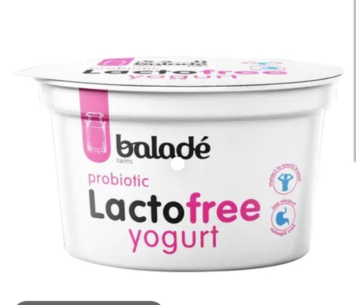 [DAI020] BALADE LACTOSE FREE PROBIOTIC YOGHURT 180G