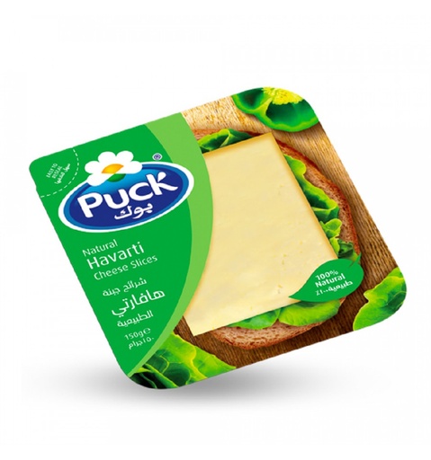 [DAI044] PUCK HAVARTI NATURAL CHEESE SLICES 150G