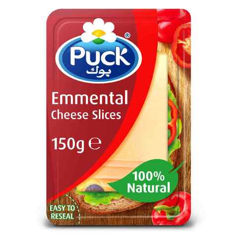 [DAI045] PUCK EMMENTAL NATURAL CHEESE SLICES 150G