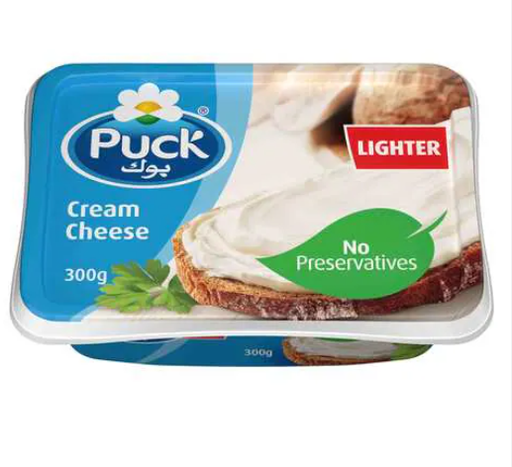 [DAI049] PUCK CREAM CHEESE LIGHT NATURAL SPREAD 200G