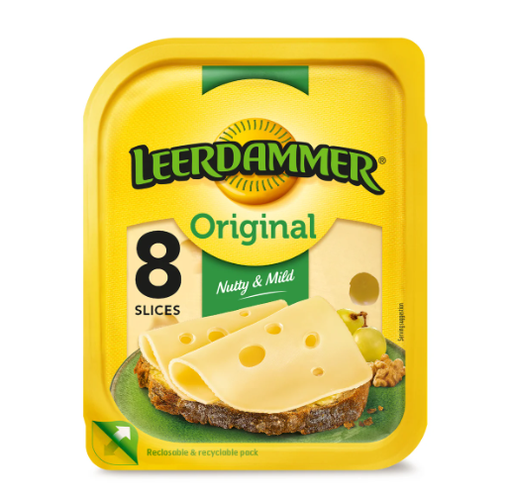[DAI057] LEERDAMMER ORIGINAL CHEESE SLICES 8 SLICES 160G