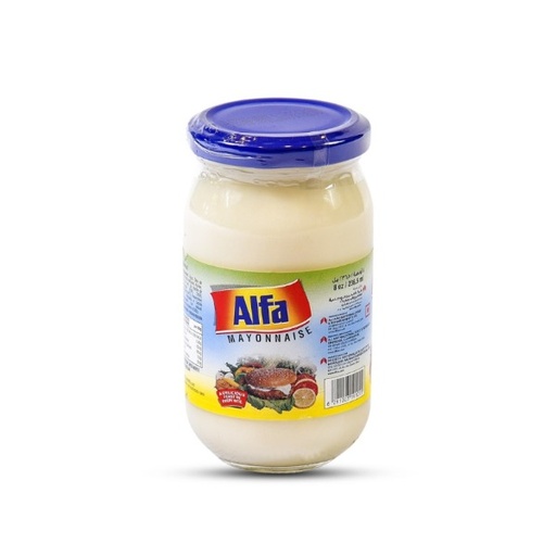 Alfa Mayonnaise 24x8oz Glass