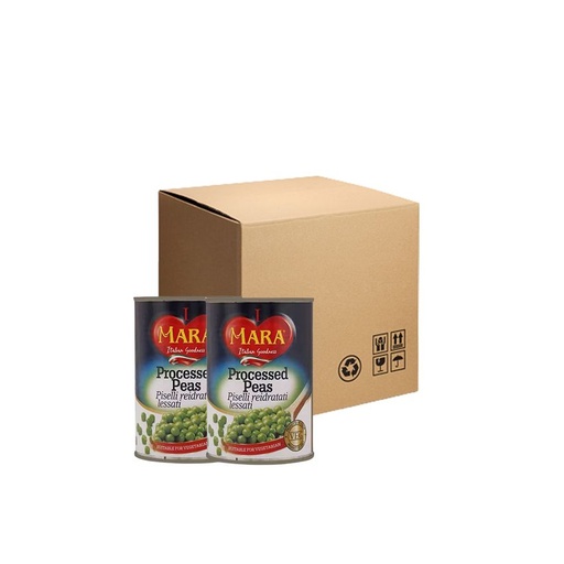 [FBV002] MARA GREEN PEAS 24X400G