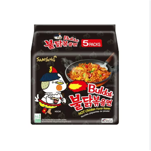 Samyung Original Hot Chicken Noodles 5x8x140g