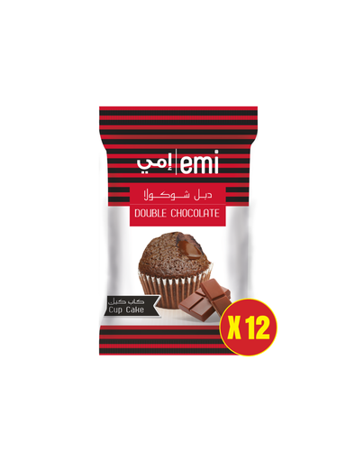 EMI DOUBLE CHOCOLATE FILLED CAKE SINGLE 35GX144