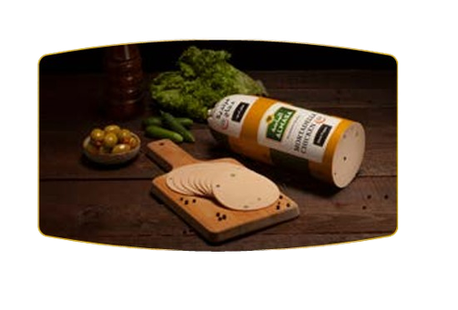 Chicken Mortadella with Black Pepper 2.5KG
