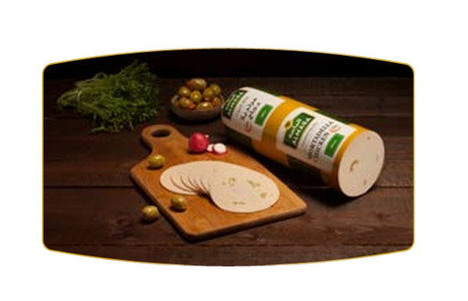 Chicken Mortadella with Olives 2.5Kg