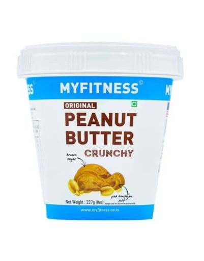MYFITNESS PB 227g Crunchy Single