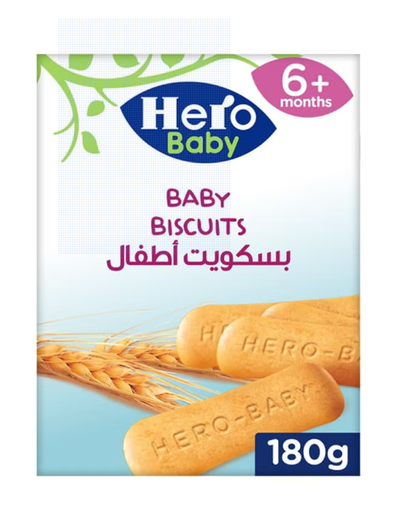 Hero Baby Teething Biscuits for 6 Months 180grams
