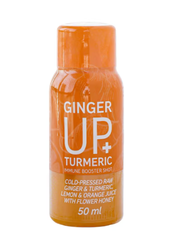 Ginger Up+ Turmeric Cold Pressed Raw Immune Booster Shot 50ml