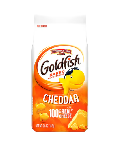 Pepperidge Farm Goldfish Baked Cheddar Crackers 187g