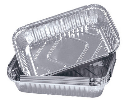 Aluminium Container with Lid (8389) 1x1000pcs