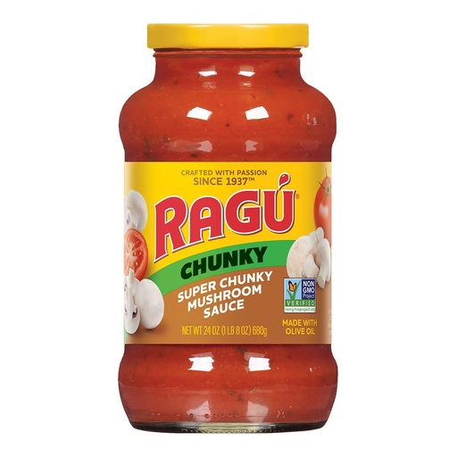 Ragu Chunky Pasta Sauce 12x400g