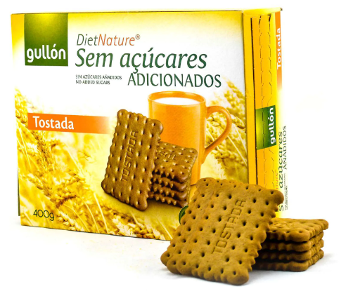 [SGF004] GULLON SUGAR FREE TOASTADA 400G TEA BISCUITS