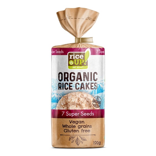 [SGF017] BROWN RICE CAKES/CRACKER 120G